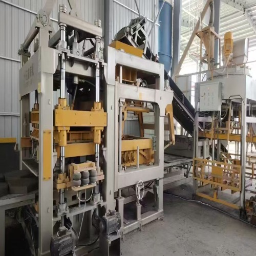 hydraulic paver block machine